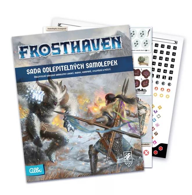 Frosthaven - Odlepitelné samolepky