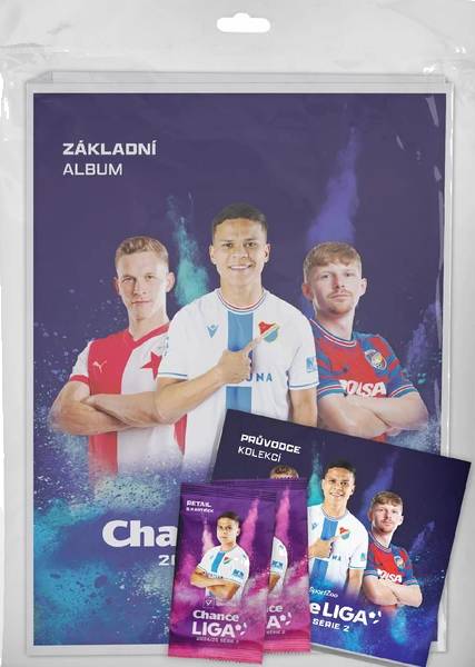 Fotbalové karty SportZoo Chance Liga 2024/2025 2. série Starter Pack