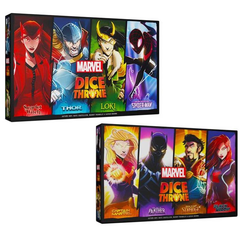 Marvel Dice Throne bundle - Sada 1+2+PROMO