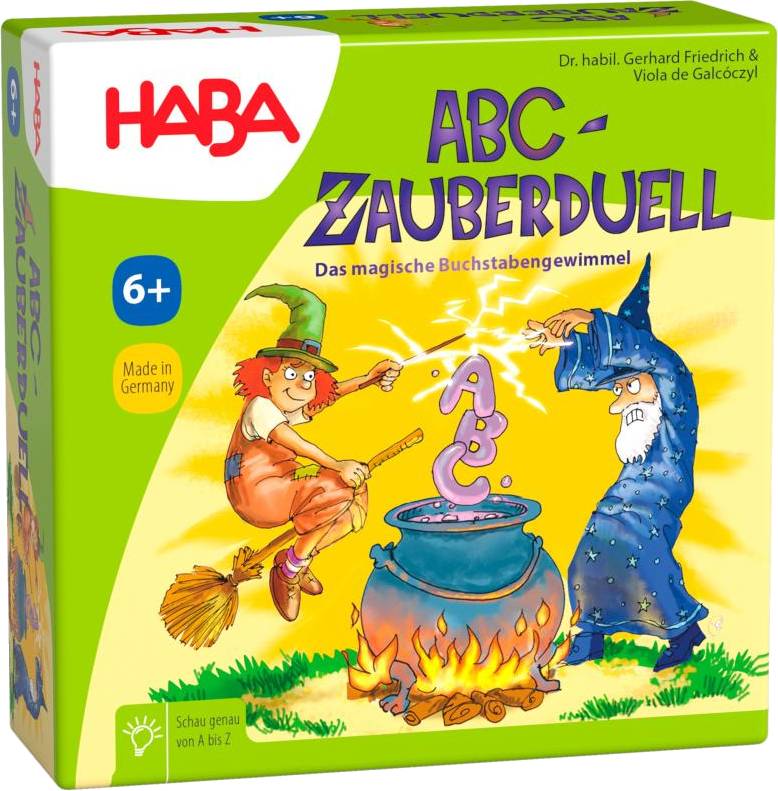 Čarodějnický duel ABC - mini hra