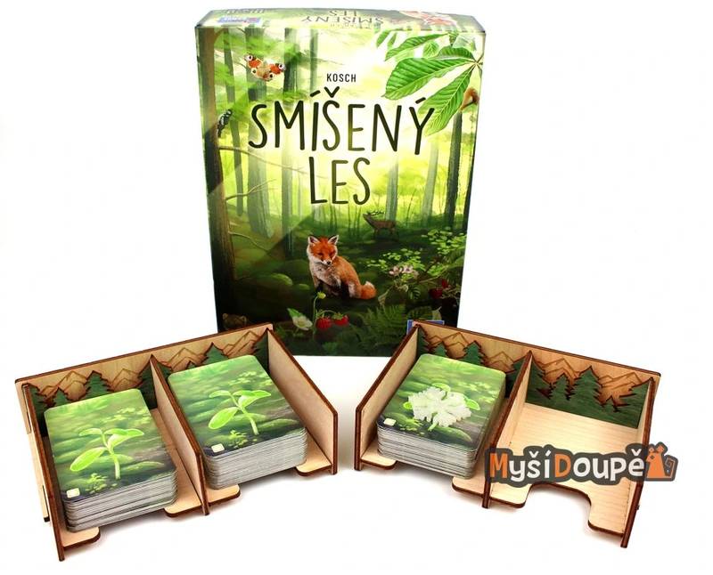 Custom dřevěný insert Smíšený les