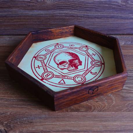 Q workshop - Dice tray - Dice Macabre