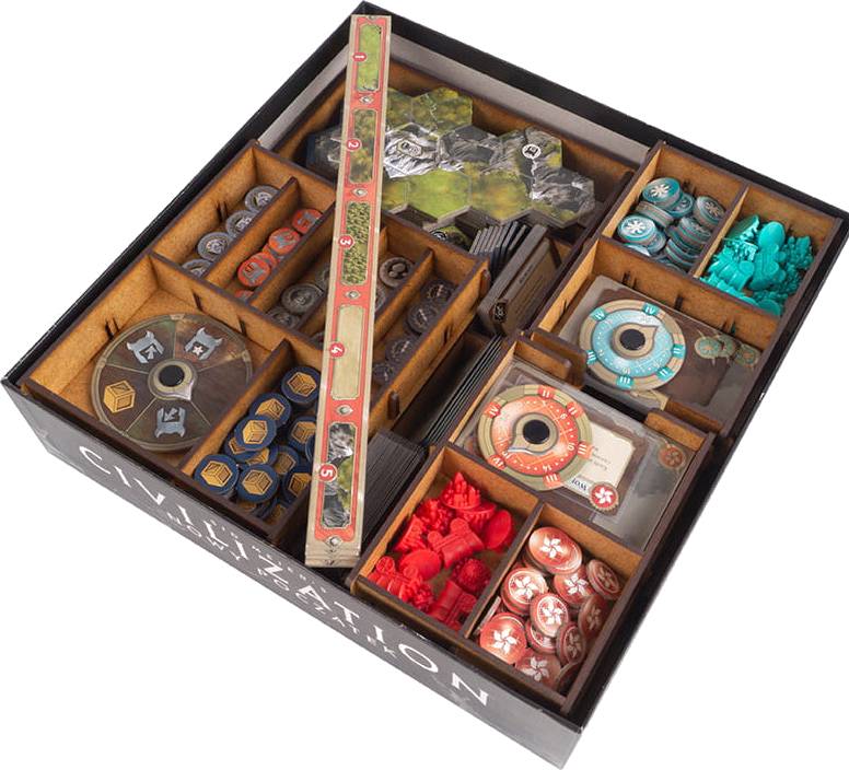 Dřevěný pořadač pro Civilization: Nový úsvit