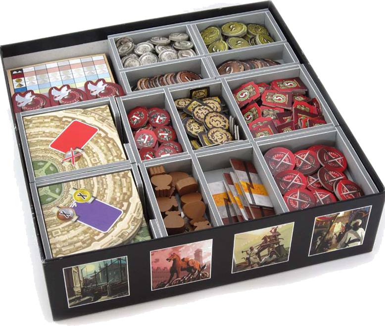 Foamcore pořadač pro 7 divů světa