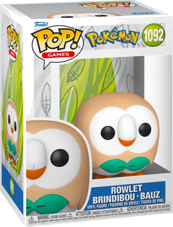 Funko POP! Pokémon - Rowlet figurka #1092