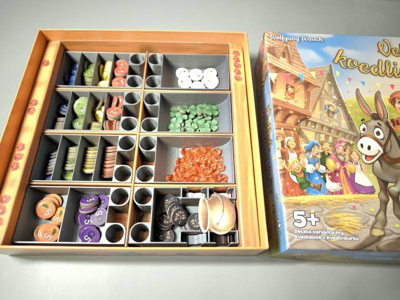 Velká kvedlinburská - Inlay (černá, 0009) NENÍ HRA!