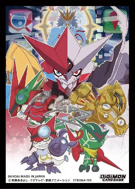 Digimon: Official Card Sleeves 01 "Appmon" (60 ks)