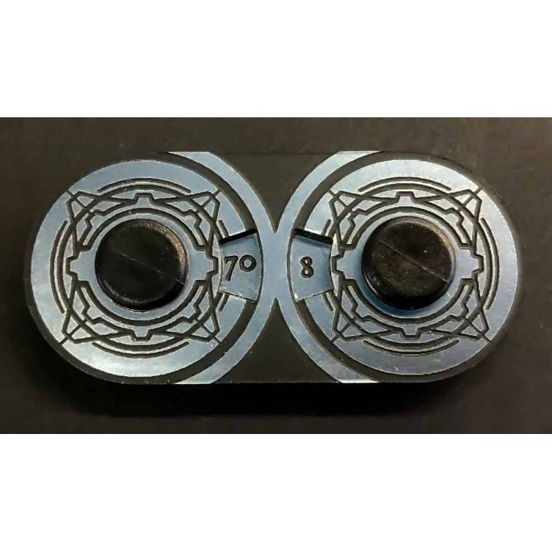 Point Counter 100 silver (počitadlo životů)