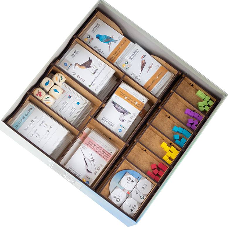 Dřevěný pořadač pro Na křídlech