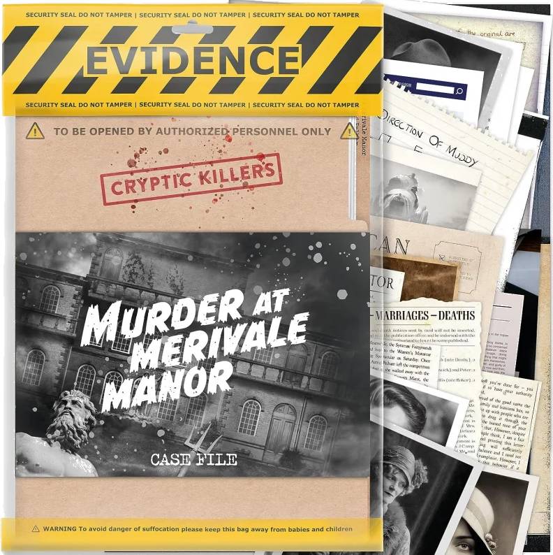 Cryptic Killers: Murder at Merivale Manor