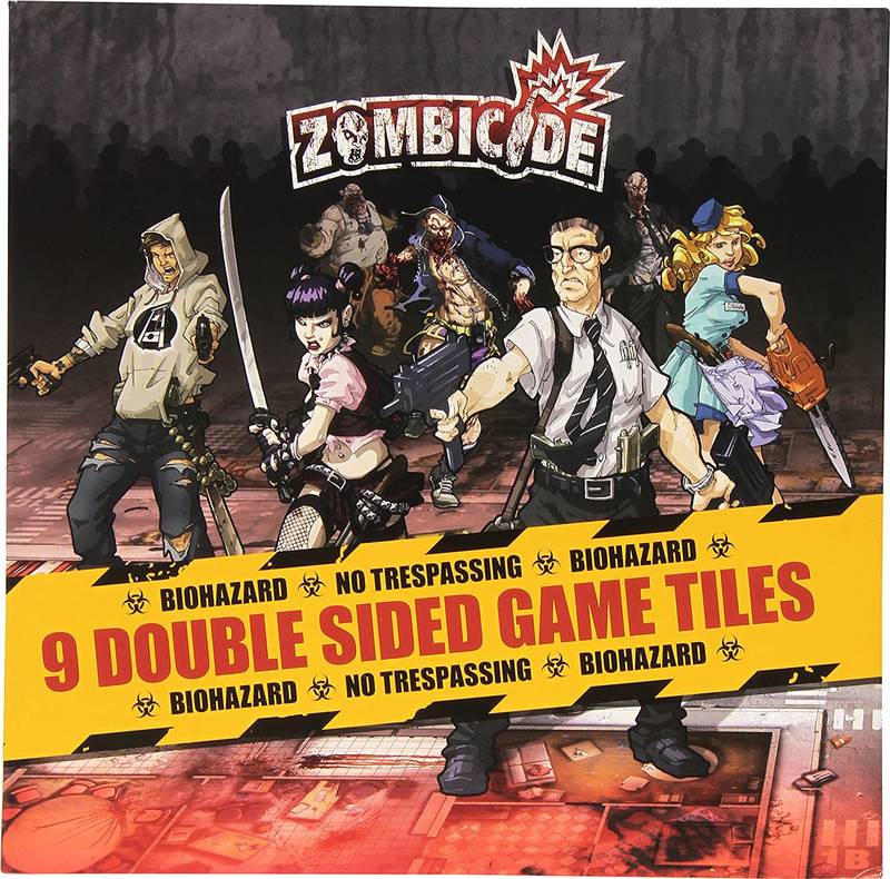 Zombicide: 9 Double Sided Game Tiles