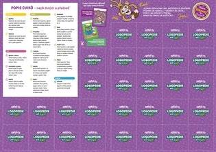 Logopedie mě baví Pexeso - Motorická cičení pro správný vývoj výslovnosti - Lucie Škodová