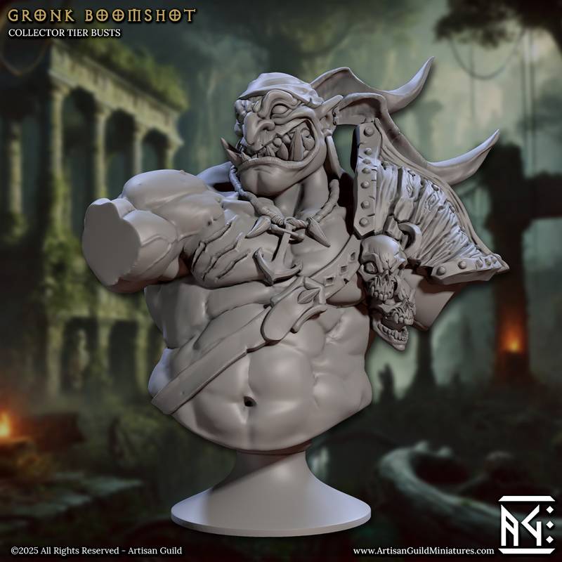 Gronk Boomshot (bust) Veiled Sisterhood