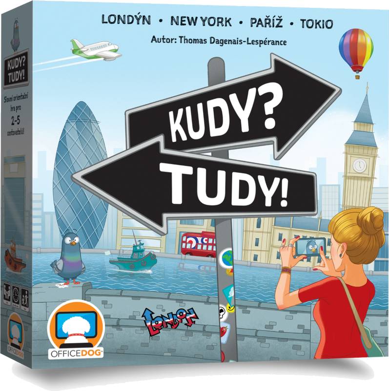 Kudy? Tudy! - desková hra