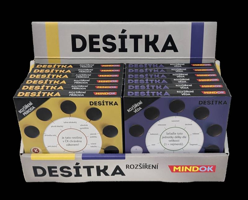 Desítka: rozšíření MIX (display 2 x 6 ks) - Věda, příroda