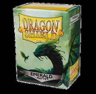 Dragon Shield 100ks - Matte Emerald