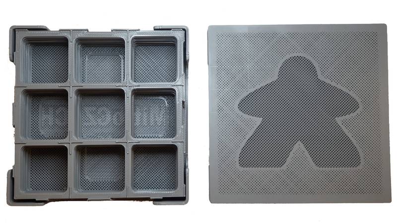 Box na mřížky Barva: Černá, Kapacita: 20 mřížek, Obrázek: Bez obrázku