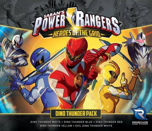Power Rangers: Heroes of the Grid - Dino Thunder Pack