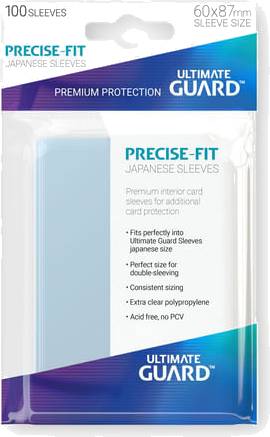 Obaly na karty 60 x 87 mm - (Ultimate Guard Precise-Fit)