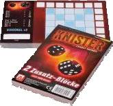 Knister – výsledkový blok