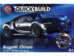 Quick Build auto J6025 - Bugatti Chiron - Black