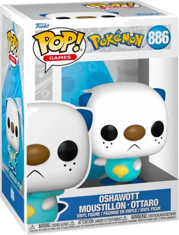 Funko POP! Pokémon - Oshawott figurka #886