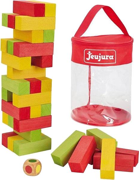 Dřevěná jenga velká 36 dílů