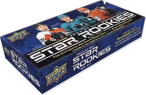 Hokejové karty 2024-25 Upper Deck Star Rookies Hockey Box Set