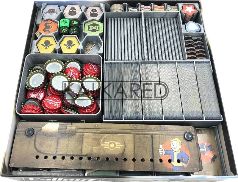 Fallout: Desková hra Insert (930) NENÍ HRA!