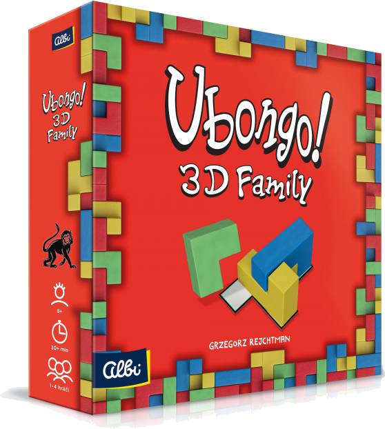 Ubongo 3D Family - druhá edice