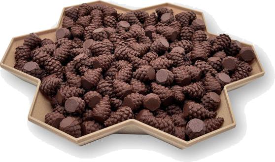 Univerzální miska - sedmidílná Barva: Hnědá např. pro hru Divukraj