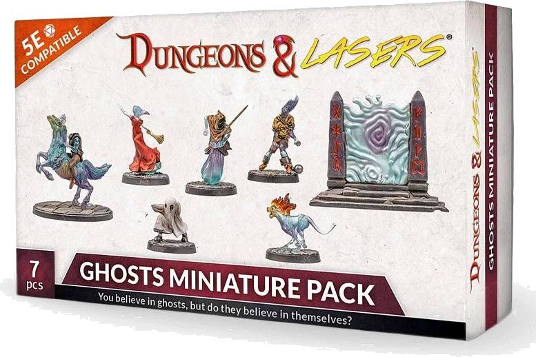 Dungeons & Lasers: Ghosts Miniature Pack