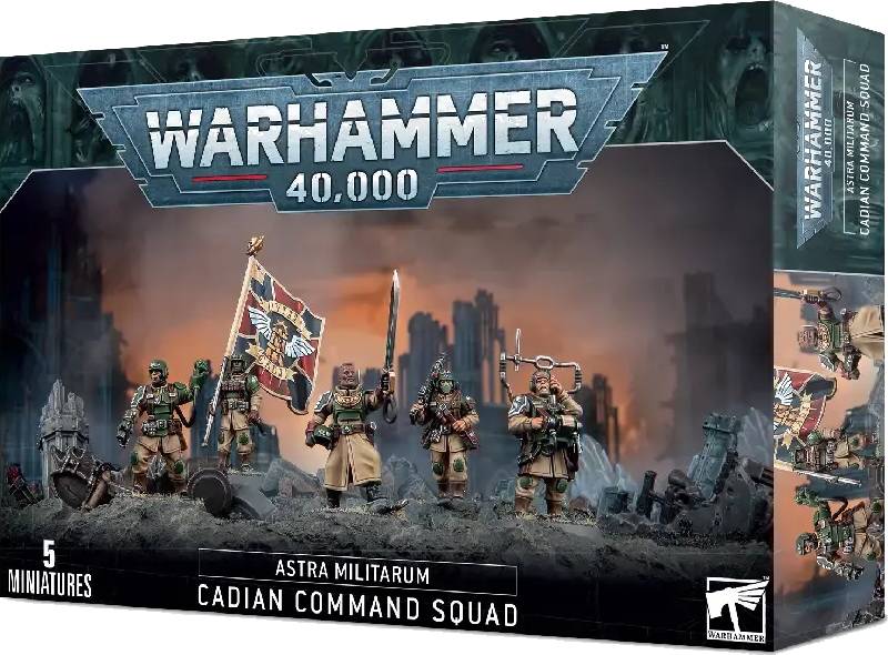 Warhammer 40,000 - Cadian Command Squad