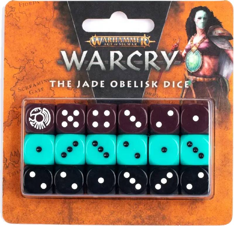 Warhammer Warcry - Kostky: The Jade Obelisk