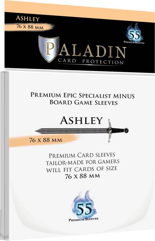 Obaly na karty Paladin - Ashley - 76 x 88 mm 55 ks