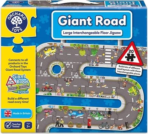 Obří silnice Velkorozměrné puzzle