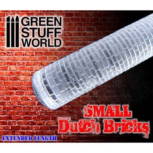 Rolling Pin - Small Dutch Bricks, texturovací váleček