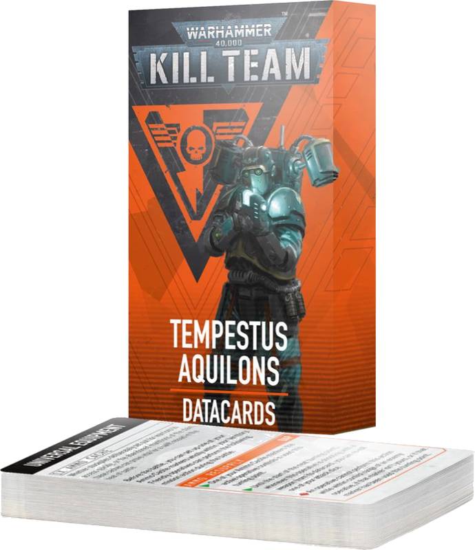 Warhammer 40,000 - Kill Team: Tempestus Aquilons - Datacards