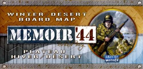 Memoir 44: Winter/Desert Board Map