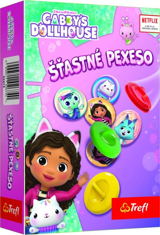 Šťastné pexeso: Gábinin kouzelný domek