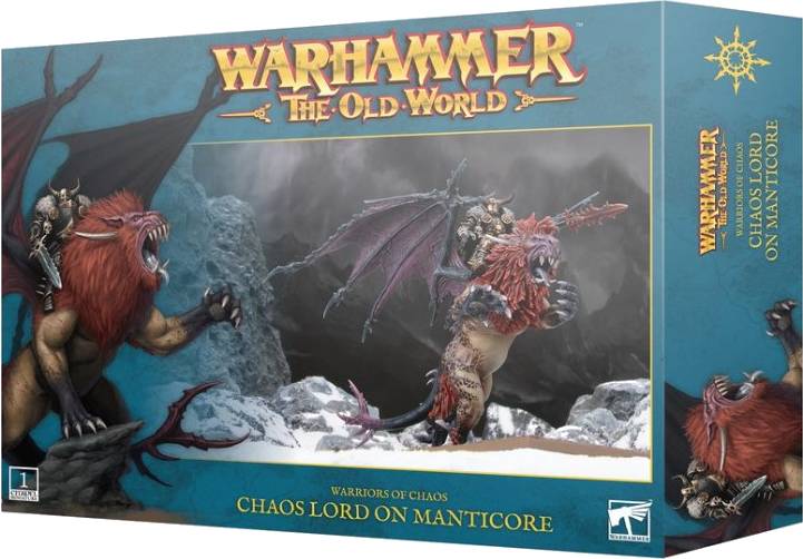 Warhammer The Old World - Chaos Lord on Manticore