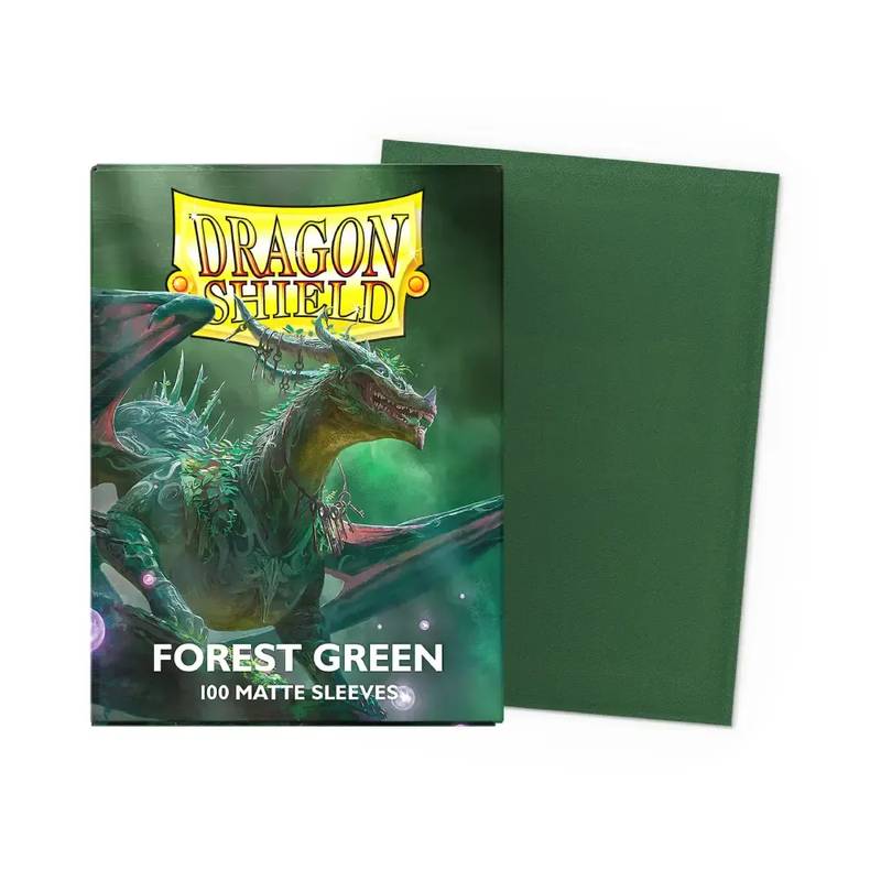 Dragon Shield 100ks - Matte Forest Green
