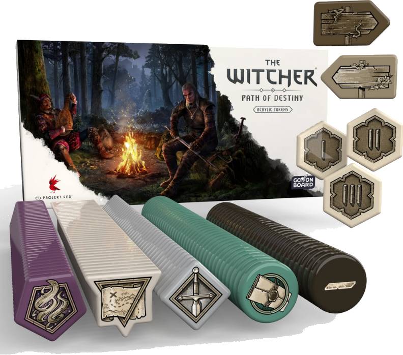 The Witcher: Path of Destiny - Acrylic Tokens Core