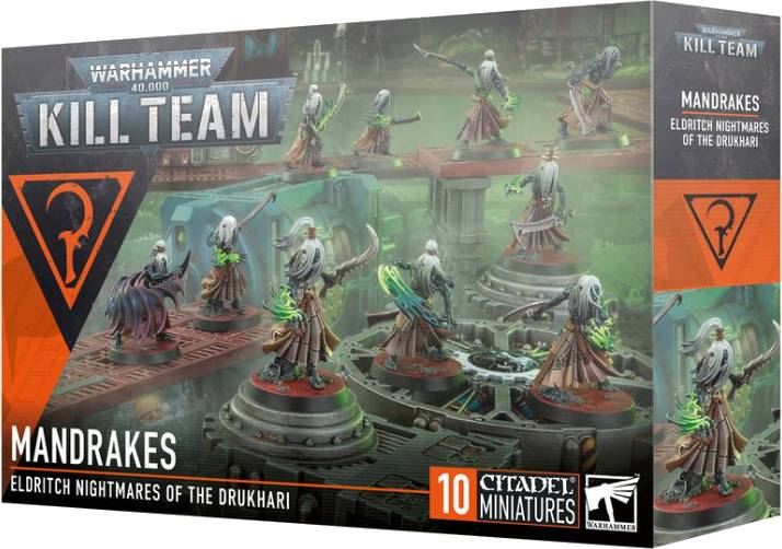 Warhammer 40,000 - Kill Team: Mandrakes - Eldritch Nightmares of The Drukhari