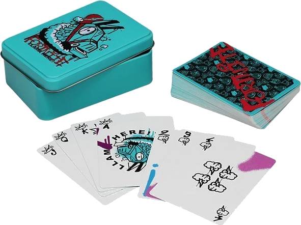 Hrací karty Fortnite (plechový box)