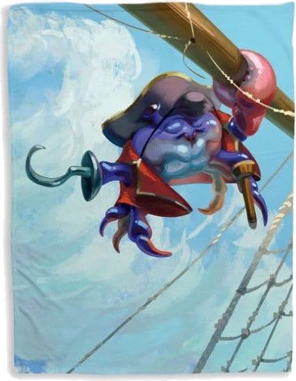 Přikrývka Everdell Cozy Critters Blanket Everdell Bonnie Pirate