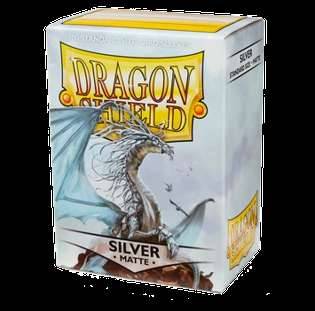 Dragon Shield 100ks - Matte Silver