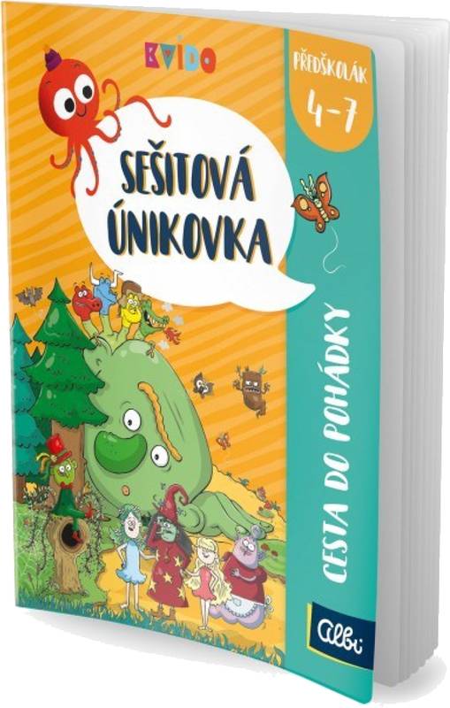 Albi kvído sešitová únikovka - cesta do pohádky