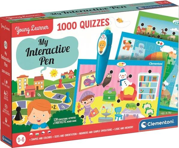 Vzdělávací hry - Interaktivní pero - 1000 kvízových otázek