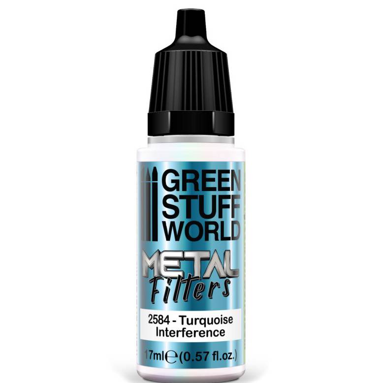 Green Stuff - Metal Filters - Turquoise interference 17ml